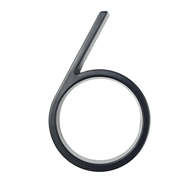 Floating House Number - 6 - Mishe