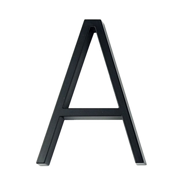 Floating House Number - A - Mishe