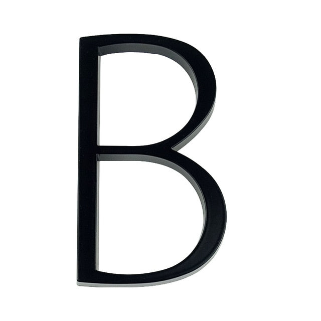 Floating House Number - B - Mishe