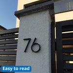 Floating House Number - Mishe