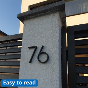 Floating House Number - Mishe